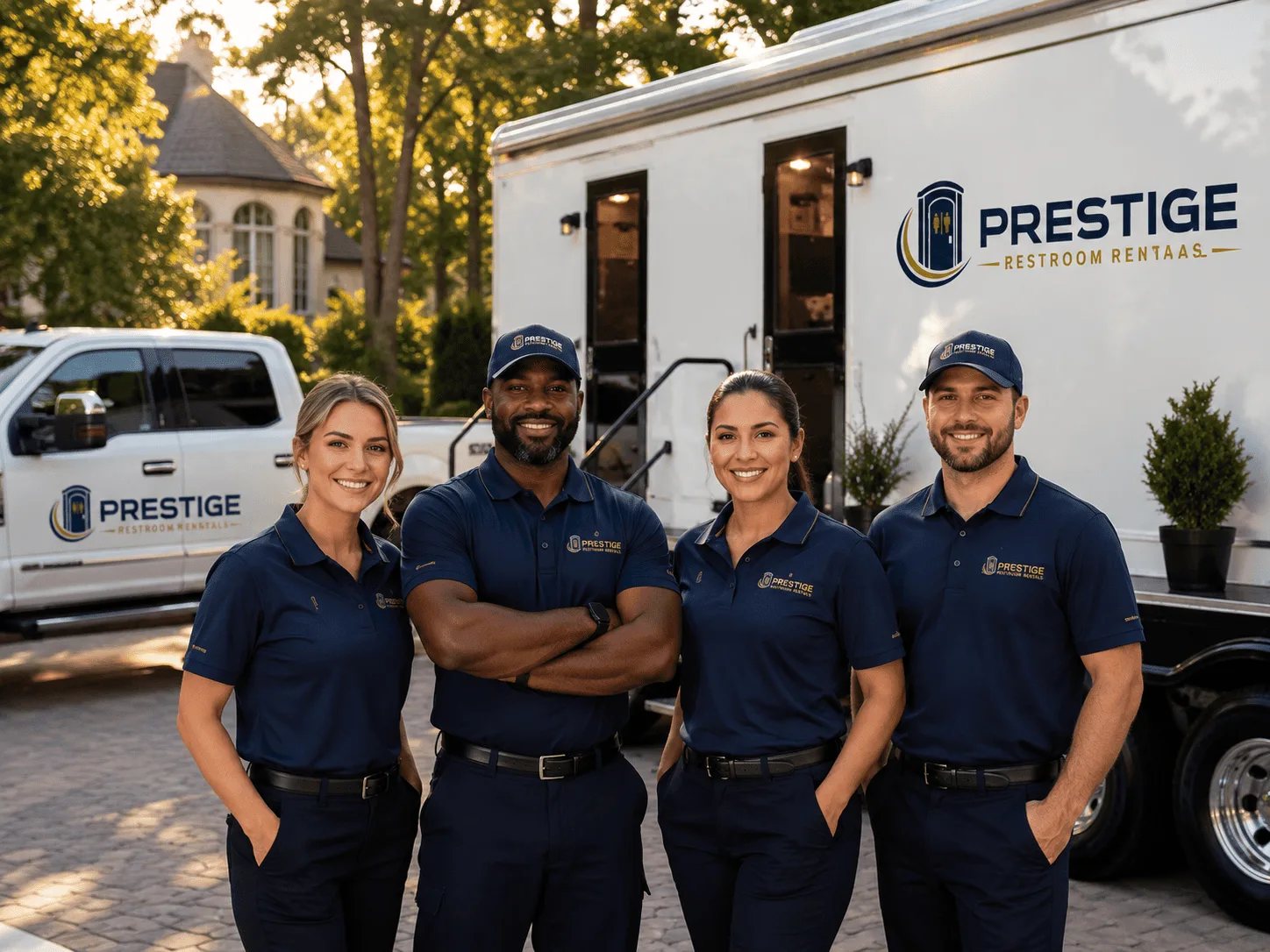 Trusted Luxury Portable Restrooms company in Mico, TX